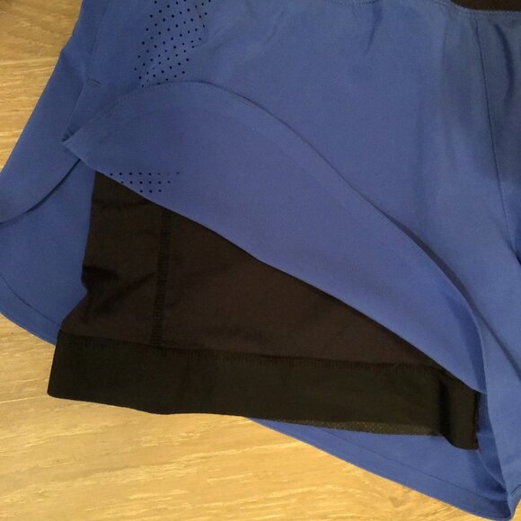 RYU TecLayr Tech Shorts Cobalt Blue + Black Size M - Picture 4 of 10